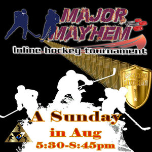 MAJOR Mayhem Geelong Div 1 Roller hockey comp